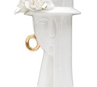 VASE EN PORCELAINE ÉLÉGANTE FEMME