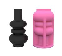 Vase en résine - Moule en silicone en forme de gourde - Moule de moulage en résine - Support de pinceaux de maquillage - Arrangement floral - Moules en forme de gourde