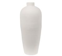 Vase en terre cuite blanc 80 cm - Baki - Lou De Castellane
