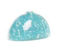 Vase en Verre 20 x 9,5 x 12 cm nacré Bleu