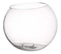 Vase en Verre - Atmosphera - Boule - 30cm - Transparent - Design Contemporain