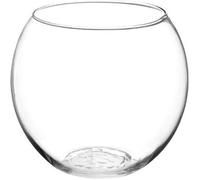 Vase en Verre ""Boule"" 19cm Transparent