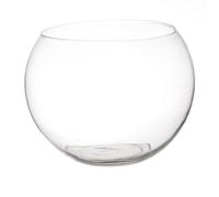 Vase en Verre ""Boule"" 25cm Transparent