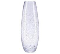 Vase en Verre "Craquelé" 40cm Transparent