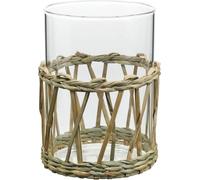 Vase en verre Cylindre Herbes Déco Vase en verre Ø8cm H12cm