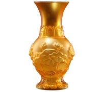 Vase en verre de 20 cm, bouteille de purification d'eau de Bouddha, fournitures bouddhistes for la salle Guanyin