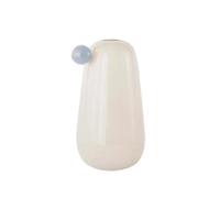 Vase en verre OYOY Living Design Inka Blanc 20x20x34 cm