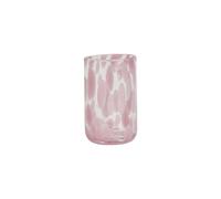 Vase en verre potelé et puissant OYOY Living Design Rose 6,8x6,8x11 cm