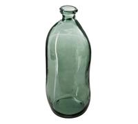 Atmosphera Créateur d'intérieur – Vase en verre recyclé Bouteille 35 cm Kaki Vert G