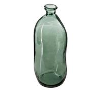Atmosphera Créateur d'intérieur – Vase en verre recyclé Bouteille 35 cm Kaki Vert G