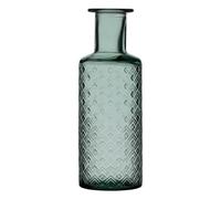 Vase en Verre recyclé Vert 9 x 9 x 28 cm