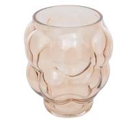 Vase en Verre Soufflé "Edia" 18cm Rose Clair