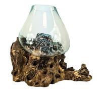 Vase en Verre Soufflé sur Racine de Gamal - Taille XL