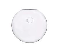 Vase en verre transparent à suspendre au mur, récipient hydroponique pour terrarium, aquarium, plantes en pot, pot de fleurs, décoration de jardin (8 cm)