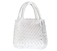 Vase en verre vase Vase transparent pour les fleurs 11.4x8.1x3,5 '' Vase de sac à main en verre Vase décoratif Vase de fleurs pour centres de table décorations de table de mariage vase de bourse tran