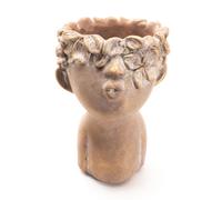 Vase enfant fleurs doré grand modèle - Amadeus