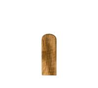 Vase et supports de fleurs en bois n° 02 evec verre Wooden Story Beige 17,5 cm