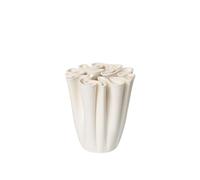 Vase Ferm Living Dedali H18 Blanc Cassé