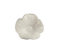 Vase fleur en porcelaine blanche