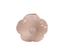 Vase fleur en porcelaine rose