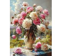 Vase Flower 1000-piece Puzzle for Adults,Classic Jigsaw Puzzle,Educational Game Toys Suitable for Children and Teenagers,Gift Ideas for Family Travel,50x70cm