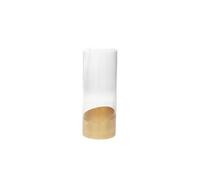 Vase Foglie d'oro 25 cm Or - - Or - Verre