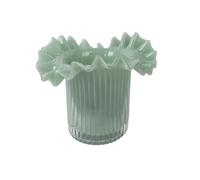 Vase froufrou Opjet PM Vert 17,5x16 cm