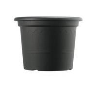 Vase Geo CM 30 1976 Anthracite Gris Plast