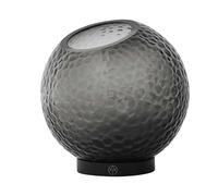 AYTM Vase Globe Bubbles Ø17 cm Black