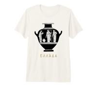 Vase Grec Antique déesse Grecque « Grèce » en Langue Grecque T-Shirt Haut de Gamme