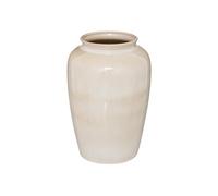 Vase ""Sea view"" céramique beige H29,5cm - Atmosphera createur d'interieur