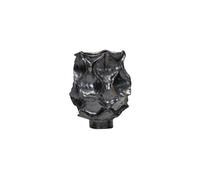 Vase H25 cm en grès métallique antique HDWaves