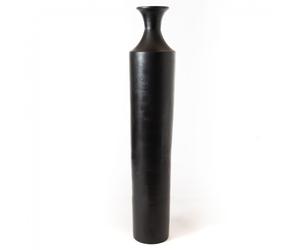 Vase haut en métal noir H150 cm 30.00x30.00 cm