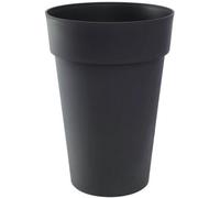 Pot haut rond 46cm anthracite - 67 litres - Toscane 13630 EDA PLASTIQUES