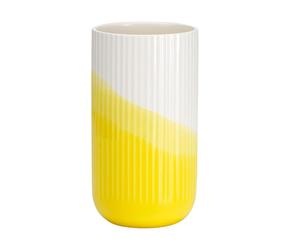Vase Herringbone côtelée H 25cm / Ø 13.3cm
