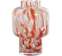 Vase Home ESPRIT Crème Terracotta Cristal Moderne 15 x 15 x 21 cm