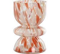 Vase Home ESPRIT Crème Terracotta Moderne Verre 16 x 16 x 24 cm - Marque : Home ESPRIT - EAN : 8424002177492