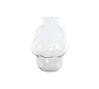 Vase Home ESPRIT cristal transparent 24 x 22 x 32 cm