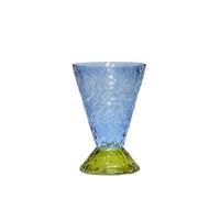 Vase Hubsch Interior Abyss Bleu 20x29 cm