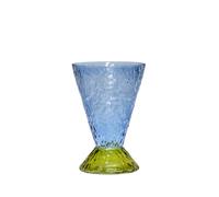 Vase Hubsch Interior Abyss Bleu 20x29 cm