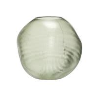 Vase Hubsch Interior Balloon Vert 21x20 cm