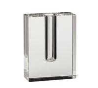 Vase Hubsch Interior Block Blanc 12x5x16 cm
