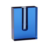 Vase Hubsch Interior Block Bleu 12x5x16 cm