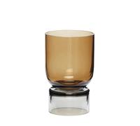 Vase Hubsch Interior Stand Small Marron 11x18 cm