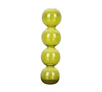 Vase Hydroponique à Bulles en Verre Transparent, Vase à Fleurs Moderne 3/4 Boule Bourgeon Vase Vase en Verre, Vase Floral Unique Vase Globuleux Créatif pour Centres de Table de(4 balles vertes)