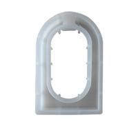 Vase hydroponique en silicone rond en forme de cœur - Pots de fleurs - Résine époxy - Décoration d'intérieur