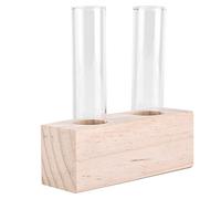Vase Hydroponique en Tube à Essai en Verre, Terrarium de Plantes élégant, Décoration de Bureau Moderne pour Le Bureau et la Maison