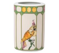 Vase Idyllia, Porcelaine, Motif imprimé cristal, cacatoès, Petit, Multicolore OS