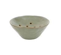 Vase Ikebana japonais en céramique (vert) - Bol minimaliste pour arrangement floral - Grenouille en