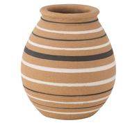 Vase Jarre en Terre Cuite ""Tukano"" 23cm Marron